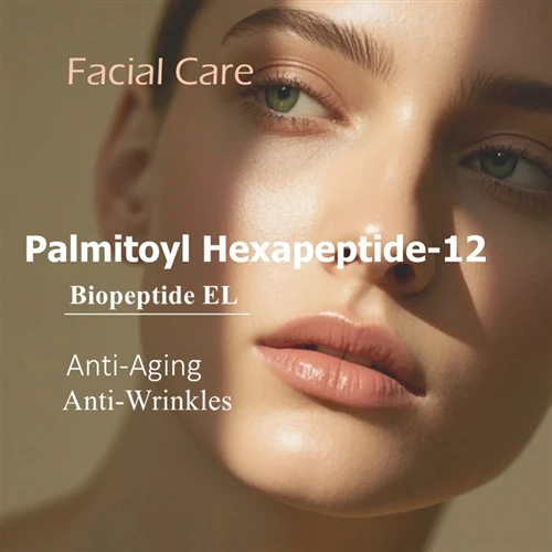 Formulação e uso de Palmitoil Hexapeptídeo-12